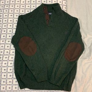 Green men’s Chaps sweater size medium